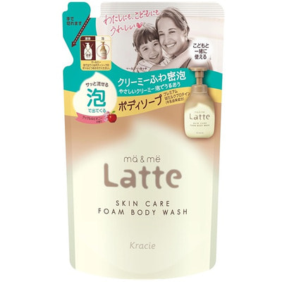 Kracie "Ma&Me Latte Foam Body Soap" ������ ����-����� ��� ���� �� ������ ����������� � ������������ ������������� �������������, � �������� ������ � �����, ������� �������� 420 ��. (����)