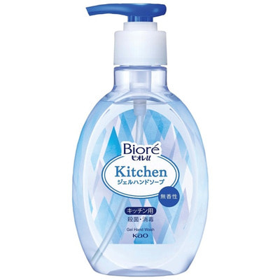 KAO "Biore U Kitchen Hand Gel Soap Unscented" �������� ���� ��� ��� ������ ������� ����, ��� �������, 250 ��. (����)