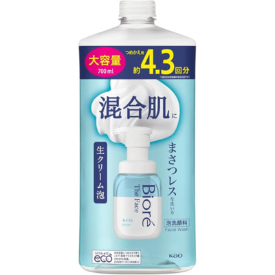 KAO "Biore The Face Moist" ����� ��� �������� � ����������� ��������, c �������� ���������� ����, ������� ��������, 700 ��. (����)