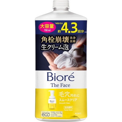 KAO "Biore The Face Smooth Clear" ��������� ����� ��� ��������, ��� ��������� ����, c ������ �������� ���������, ������� ��������, 700 ��. (����)