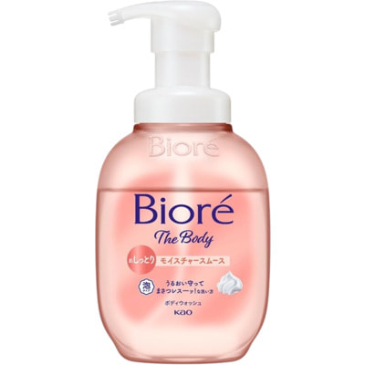 KAO "Biore U Moisture Smooth" Жидкое мыло-пенка для тела, с нежным ароматом белого чая, 510 мл. KAO "Biore U Moisture Smooth" Жидкое мыло-пенка для тела, с нежным ароматом белого чая, 510 мл. (фото)