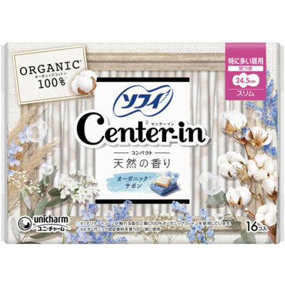 Unicharm "Center-in Compact Normal" ������ ������������� ��������� � ��������� ���������, � ���������� 24,5 ��, ������ ����, 16 ��.