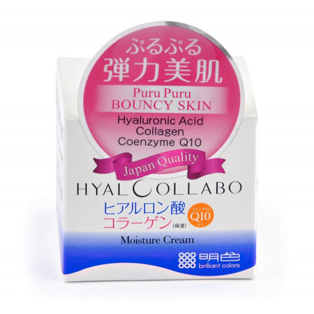 Meishoku "Hyalcollabo Cream" Глубокоувлажняющий крем (с наноколлагеном и наногиалуроновой кислотой), 48 гр.