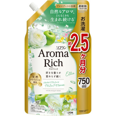 Lion "Soflan Aroma Rich Ellie" ����������� ��� ����� � �������� �������� ������, �������, ������� � ����, ������� ��������, 750 ��. (����)