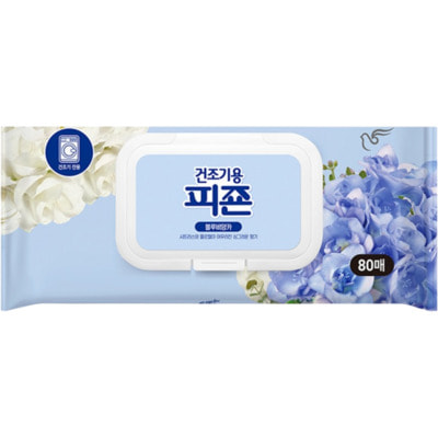 Pigeon "Rich Perfume Dryer Sheet Blue Bianca � ������� ����" ��������-����������� ��� ����� ����� � ��������� ������, 80 ������.