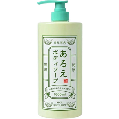 Kumano "Mihana Aloe Body Soap" Увлажняющее жидкое мыло для тела с экстрактом алоэ, 1000 мл. Kumano "Mihana Aloe Body Soap" Увлажняющее жидкое мыло для тела с экстрактом алоэ, 1000 мл.