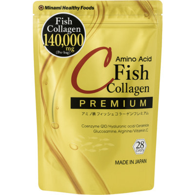 Minami Healthy Foods "Amino Acid Fish Collagen Premium" Низкомолекулярный морской коллаген с аминокислотами и гиалуроновой кислотой, 196 г. на 28 дней. Minami Healthy Foods "Amino Acid Fish Collagen Premium" Низкомолекулярный морской коллаген с аминокислотами и гиалуроновой кислотой, 196 г. на 28 дней.