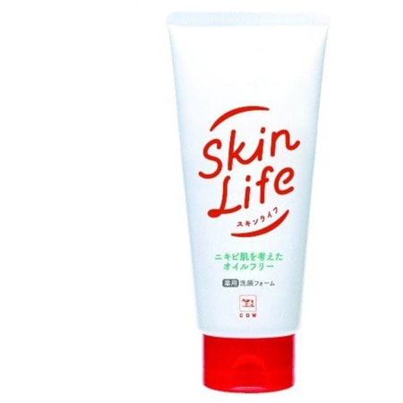 COW "Skin Life" Профилактическая крем-пенка для умывания, для проблемной кожи лица, склонной к акне, 130 гр.