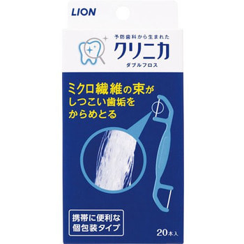 Lion Двойная зубная нить "Clinica", 20 шт.