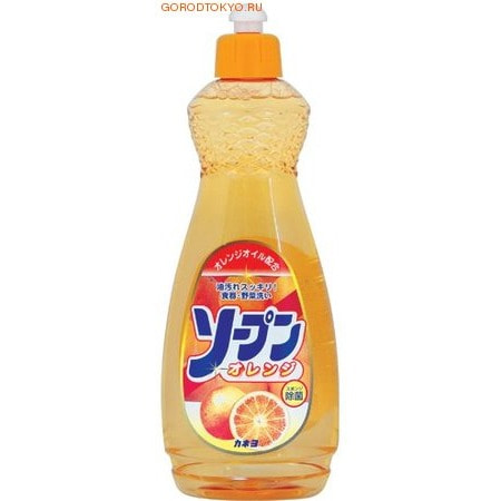 Kaneyo Жидкость для мытья посуды "Kaneyo – сладкий апельсин", 600 мл.