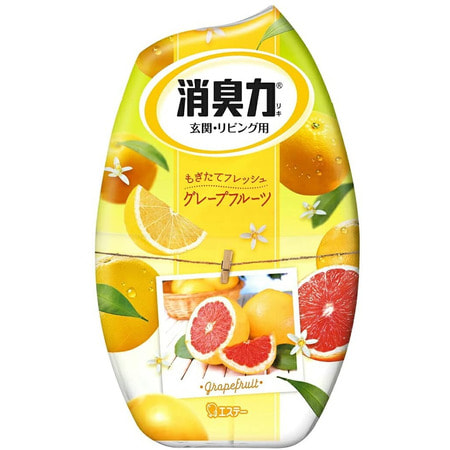 ST "Shoushuuriki" Жидкий дезодорант – ароматизатор для комнат с ароматом грейпфрута, 400 мл.