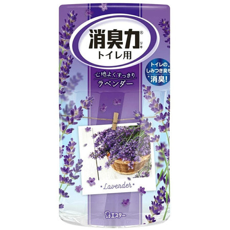 ST "Shoushuuriki" Жидкий дезодорант – ароматизатор для туалета с ароматом лаванды, 400 мл.