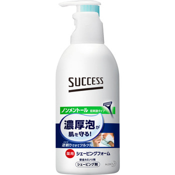 KAO "Success medicated shaving foam (Non-menthol)"       ,  , 250 .