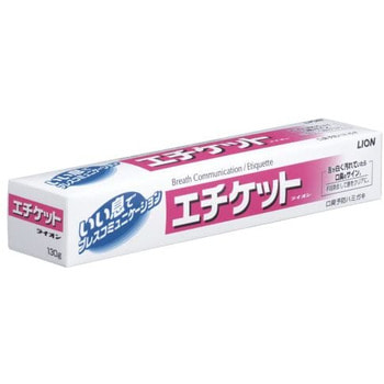 Lion Зубная паста "Etiquette" для профилактики запаха изо рта, ментол, туба в коробке, 130 гр.