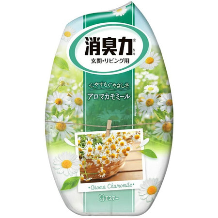 ST "Shoushuuriki Aroma style" Жидкий освежитель воздуха для комнаты, нежный аромат ромашки, 400 мл.