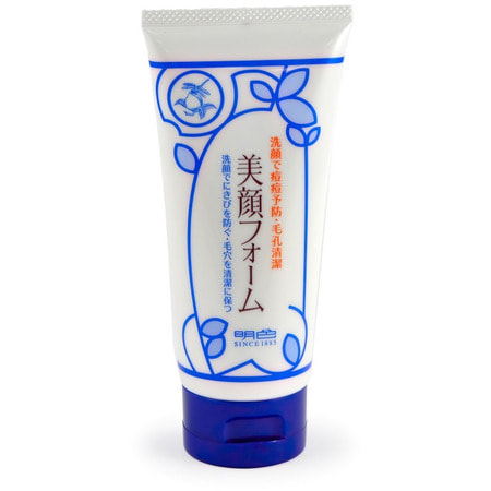 Meishoku "Bigansui Acne Facial Wash" Пена для умывания для проблемной кожи лица, 80 гр.