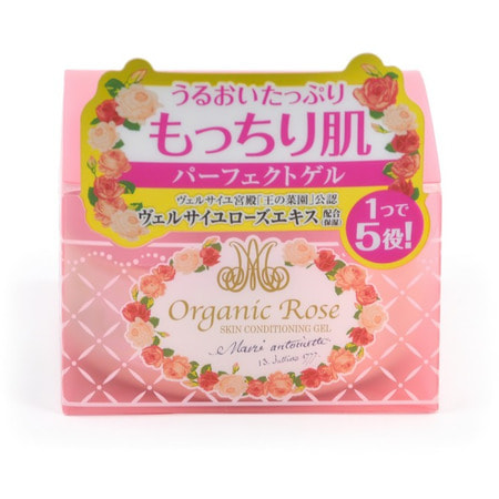 Meishoku "Organic Rose Skin Conditioning Gel" Увлажняющий гель-кондиционер для кожи лица с экстрактом дамасской розы, 90 гр. (фото)