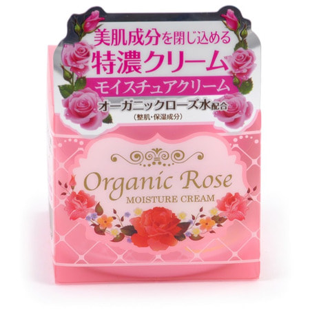 Meishoku "Organic Rose Moisture Cream" Увлажняющий крем с экстрактом дамасской розы, 50 гр. (фото)