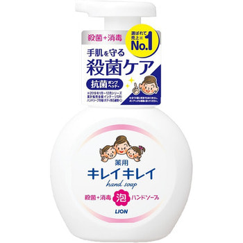 Lion "Kireikirei" Пенное антибактериальное мыло для рук - для всей семьи, с ароматом цитрусовых фруктов, 250 мл.