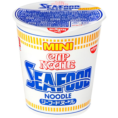 Nissin "Cup Noodle Mini" Лапша сублимированная со вкусом морепродуктов, 38 г. Nissin "Cup Noodle Mini" Лапша сублимированная со вкусом морепродуктов, 38 г. (фото)