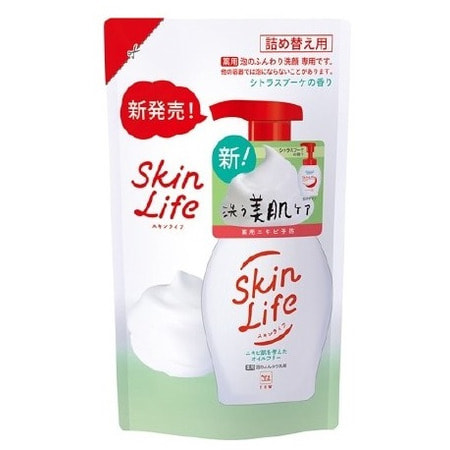 COW "Skin Life" Лечебно-профилактическая пенка для умывания проблемной кожи, цитрусовый аромат, сменная упаковка, 180 мл.