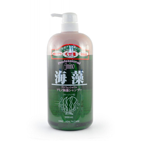 Dime "Professional Amino Seaweed EX Shampoo" Шампунь-экстра для повреждённых волос, с аминокислотами морских водорослей, 1000 мл.