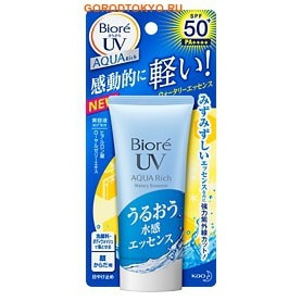 KAO Biore smooth UV Aqua rich water essence SPF 50+      ,    , SPF 50+, 50 .