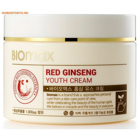 Welcos "BIOmax RED GINSENG YOUTH CREAM"    ,    , 100 .