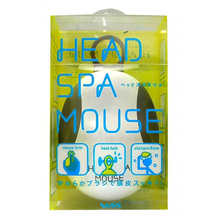 Vess "Head spa mouse" Массажёр для кожи головы "компьютерная мышь".