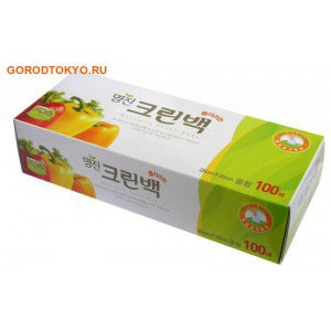 MyungJin "Bags Tissue type" Пакеты полиэтиленовые пищевые, в коробке, 24х35 см, 100 шт.