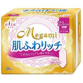Daio Paper Japan "Elis Megami 23 Skin Care Slim Normal"     ,  26 .