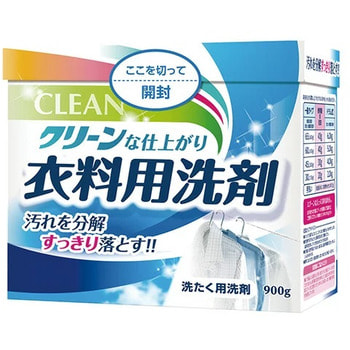 Daiichi "Funs Clean" Порошок стиральный с ферментом яичного белка для полного устранения пятен, 900 гр. (фото)