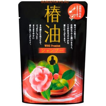 Nihon "Wins premium camellia oil shampoo"      , 400 .