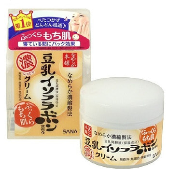 Sana "Soy Milk Night Cream" Крем ночной питательный с изофлавонами сои, 50 г.