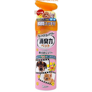 ST "Shoushuuriki Deodorant Force" Освежитель воздуха для комнаты против запаха домашних животных "Фруктовый сад", 280 мл.