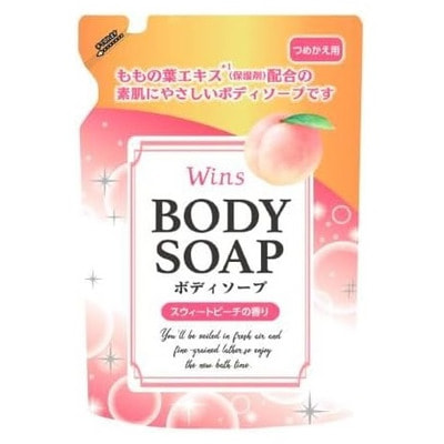 Nihon "Wins Body Soap peach" -         ,  , 340 .