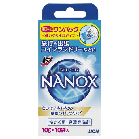 Lion "Top Nanox" Гель для стирки, 10 шт. х 10 г. (фото)