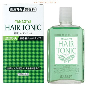 Yanagiya "Hair Tonic" Тоник для роста волос, 240 мл.