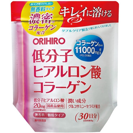 Orihiro Коллаген + гиалуроновая кислота, 180 гр.