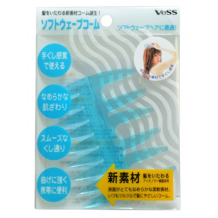 Vess "Soft Wave Comb" Гребень для волос "Волна".