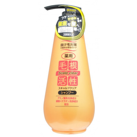 Junlove "Scalp Clear Shampoo" Шампунь для укрепления и роста волос, против перхоти, 500 мл.