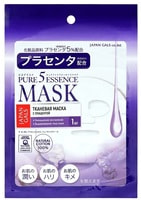 Japan Gals "Pure 5 Essence" Маска для лица с плацентой, 1 шт.
