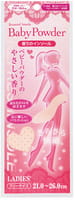Fudo Kagaku Женские дышащие стельки с ароматом свежести, 21-26 см.