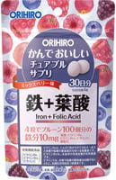 Orihiro БАД Железо с витаминами "Орихиро", 120 таблеток.