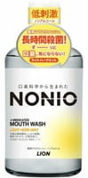 Lion "Nonio" Профилактический зубной ополаскиватель, без спирта, лёгкий аромат трав и мяты, 600 мл.