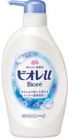 KAO "Biore U" Мягкое пенное мыло для всей семьи, цветочный аромат, 480 мл.