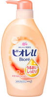 KAO "Biore U" Мягкое пенное мыло для всей семьи, с увлажняющим эффектом, фруктово-цветочный аромат, 480 мл.