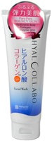 Meishoku "Hyalcollabo Facial Wash" Глубокоувлажняющая пенка для умывания (с наноколлагеном и наногиалуроновой кислотой), 100 г.
