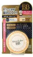 Meishoku "Moisto-Labo BB Mineral Powder" Пудра компактная минеральная, тон 1 (натуральный бежевый).