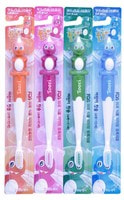 Dental Care "Kids Toothbrush" Зубная щётка cо сверхтонкой двойной щетиной (средней жёсткости и мягкой) для детей 4-10 лет, 1 шт.